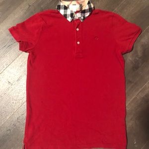 Burberry kids polo shirt